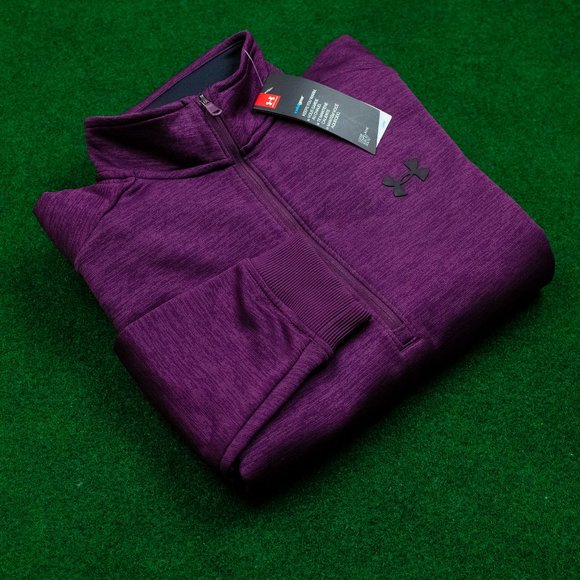 Under Armour Other - NWT Under Armour Coldgear Burgundy ¼ Zip